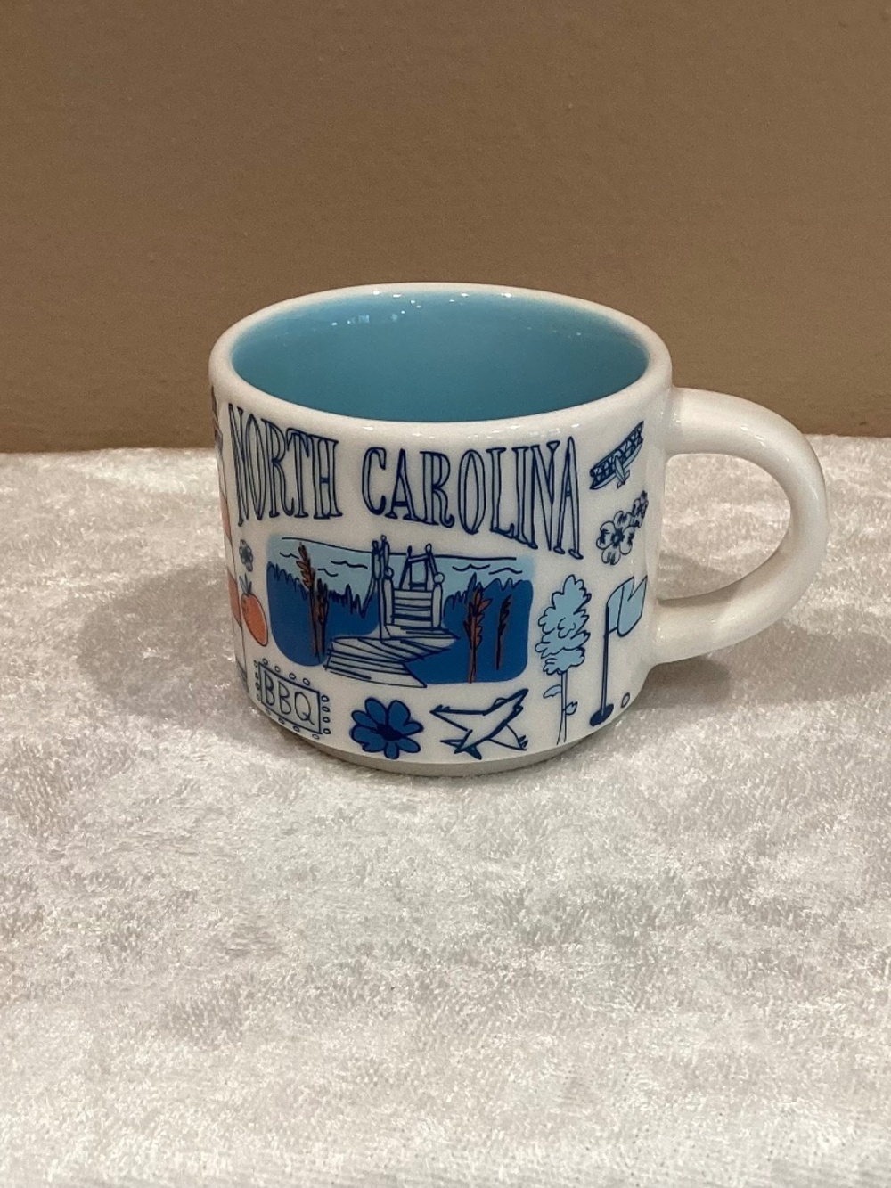 STARBUCKS North Carolina Been There Series Demitasse/Espresso 2 oz Mug 2019